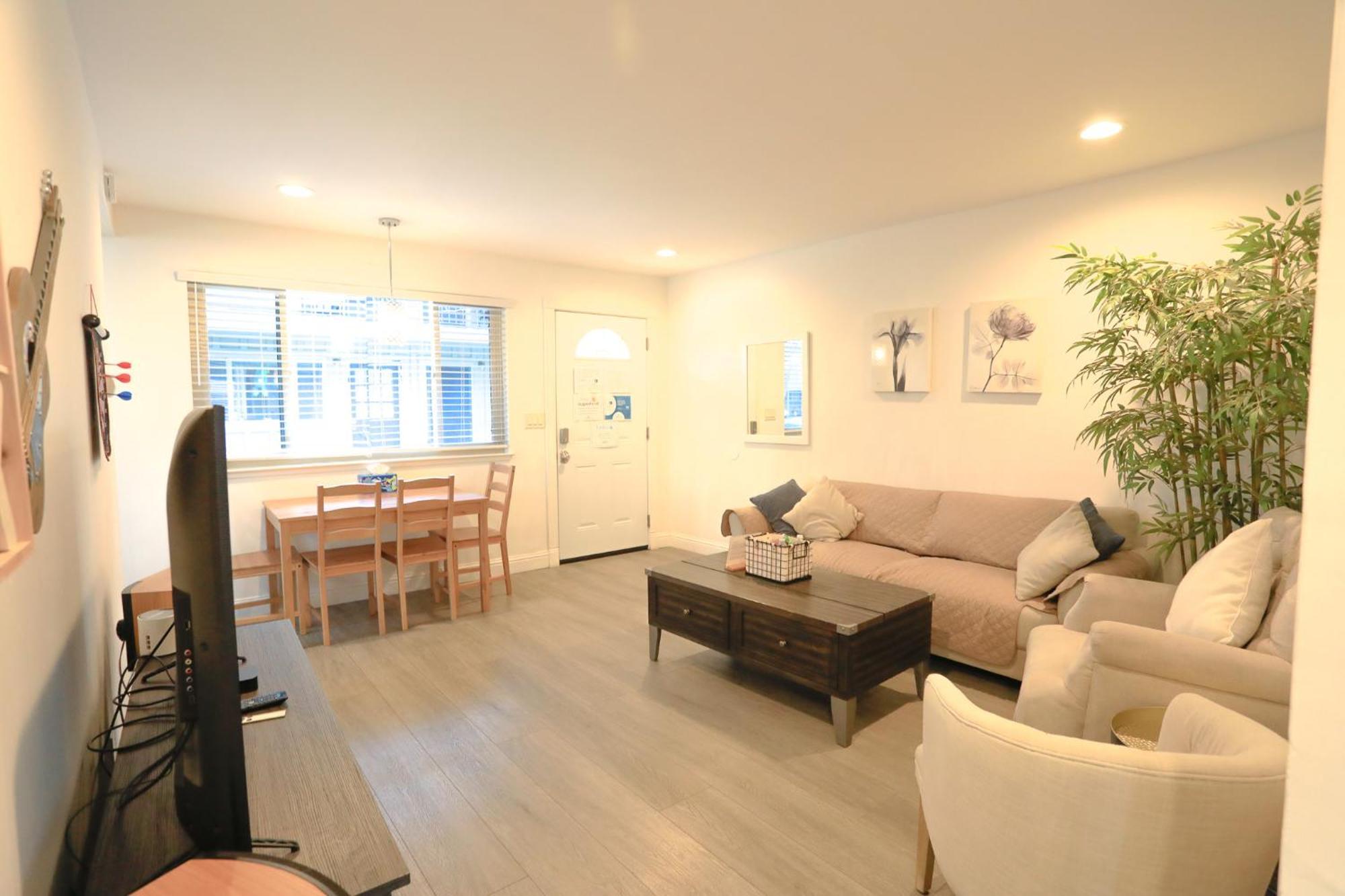 2Br Apt With Brand New Super Quite Ac, Washer, Dryer, Free Ev Station, Free Parking In Cupertino Sunnyvale Exteriör bild